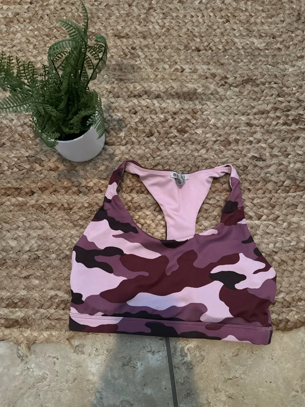 CAMO SPORTS BRA - Picture 1 of 5